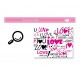 Sticker decorativ, Love, 120 cm, 704STK Sticker decorativ, Love, 120 cm, 704STK