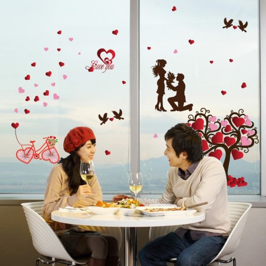 Sticker decorativ, Love You, 153 cm, 798STK