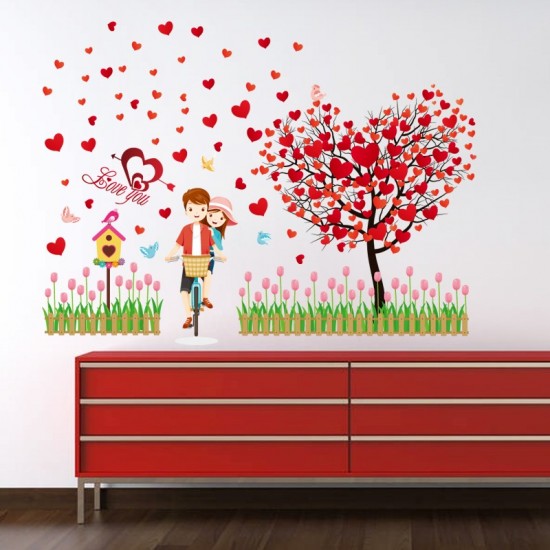 Sticker decorativ, Love you, 105 cm, 758STK