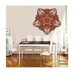 Sticker decorativ Mandala, Maro, 50 cm , 1060STK