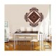 Sticker decorativ Mandala, Maro, 50 cm , 1062STK