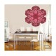 Sticker decorativ Mandala, Rosu, 50 cm , 1064STK
