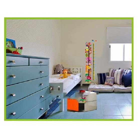 Sticker decorativ, Masuratoare, Parc de distratii, 175 cm, 706STK