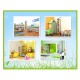 Sticker decorativ, Masuratoare, Parc de distratii, 175 cm, 706STK