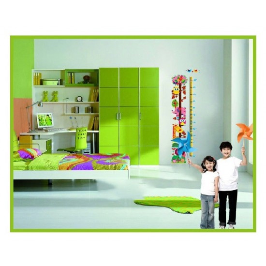 Sticker decorativ, Masuratoare, Parc de distratii, 175 cm, 706STK