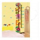 Sticker decorativ, Masuratoare, Parc de distratii, 175 cm, 706STK