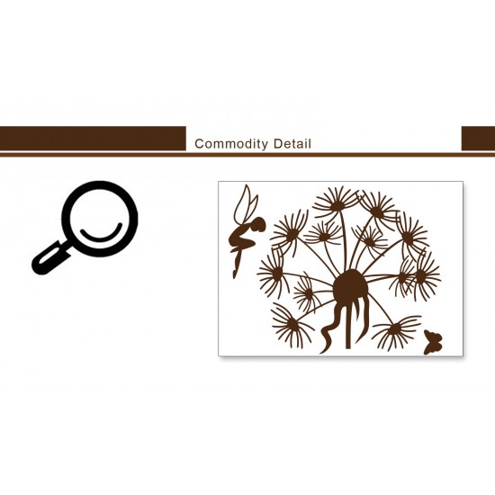 Sticker decorativ, My love, Flower, 160 cm, 766STK Sticker decorativ, My love, Flower, 160 cm, 766STK