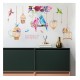 Sticker decorativ, Pasari, Colivie, 141 cm, 734STK Sticker decorativ, Pasari, Colivie, 141 cm, 734STK