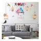 Sticker decorativ, Pasari, Colivie, 141 cm, 734STK Sticker decorativ, Pasari, Colivie, 141 cm, 734STK