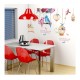 Sticker decorativ, Pasari, Colivie, 141 cm, 734STK Sticker decorativ, Pasari, Colivie, 141 cm, 734STK