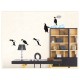 Sticker decorativ, Pinguini, 130 cm, 794STK