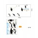 Sticker decorativ, Pinguini, 130 cm, 794STK
