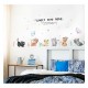 Sticker decorativ, Pisici, Lovely cats home, 135 cm, 728STK Sticker decorativ, Pisici, Lovely cats home, 135 cm, 728STK