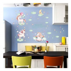 Sticker decorativ, Poney, Fairy tale world, 116 cm, 729STK