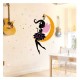 Sticker decorativ, Printesa pe luna, 122 cm, 707STK Sticker decorativ, Printesa pe luna, 122 cm, 707STK