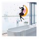 Sticker decorativ, Printesa pe luna, 122 cm, 707STK Sticker decorativ, Printesa pe luna, 122 cm, 707STK