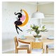 Sticker decorativ, Printesa pe luna, 122 cm, 707STK Sticker decorativ, Printesa pe luna, 122 cm, 707STK