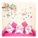 Sticker decorativ, Ramura cu flori, 145 cm, 719STK Sticker decorativ, Ramura cu flori, 145 cm, 719STK