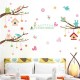 Sticker decorativ, Ramurele cu animale, 160 cm, 770STK