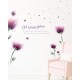 Sticker decorativ, Romantic Flowers, 155 cm, 763STK