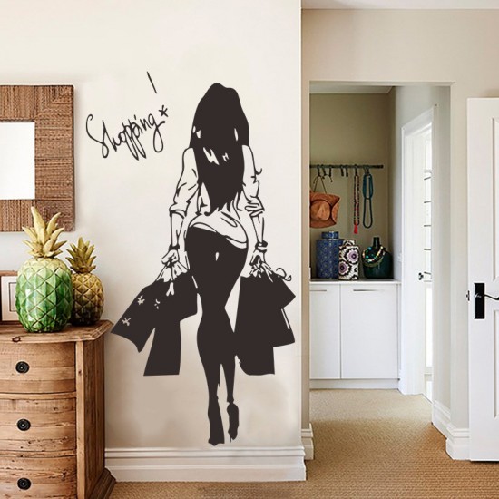 Sticker decorativ, Shopping, 75 cm, 818STK