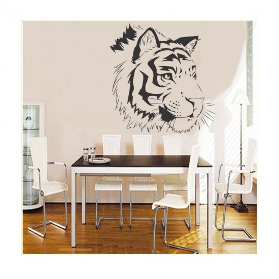Sticker decorativ, Tigru, 55 cm, 1075STK