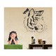 Sticker decorativ, Tigru, 55 cm, 1075STK