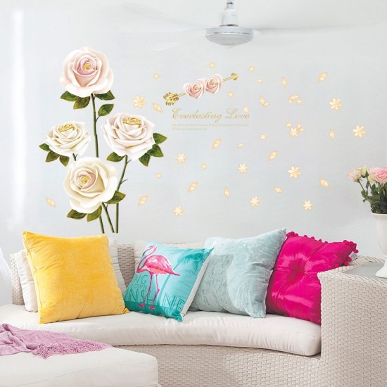 Sticker decorativ, Trandafiri, 137 cm, 789STK