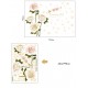 Sticker decorativ, Trandafiri, 137 cm, 789STK