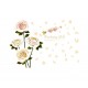 Sticker decorativ, Trandafiri, 137 cm, 789STK