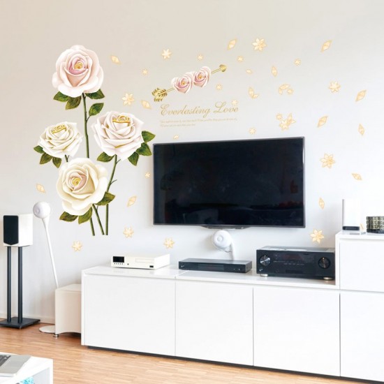 Sticker decorativ, Trandafiri, 137 cm, 789STK