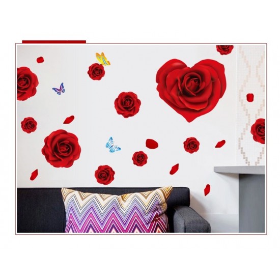 Sticker decorativ, Trandafiri, 160 cm, 735STK Sticker decorativ, Trandafiri, 160 cm, 735STK