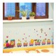 Sticker decorativ, Trenulet cu animale, 158 cm, 716STK Sticker decorativ, Trenulet cu animale, 158 cm, 716STK