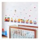 Sticker decorativ, Trenulet cu animale, 158 cm, 716STK Sticker decorativ, Trenulet cu animale, 158 cm, 716STK