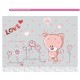 Sticker decorativ, Ursulet, Love you every day, 100 cm, 713STK Sticker decorativ, Ursulet, Love you every day, 100 cm, 713STK