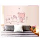 Sticker decorativ, Ursulet, Love you every day, 100 cm, 713STK Sticker decorativ, Ursulet, Love you every day, 100 cm, 713STK