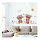 Sticker decorativ, Ursuleti, Flori, 110 cm, 724STK Sticker decorativ, Ursuleti, Flori, 110 cm, 724STK