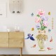 Sticker decorativ, Vaza cu flori, 110 cm, 764STK Sticker decorativ, Vaza cu flori, 110 cm, 764STK