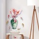 Sticker decorativ, Vaza cu flori, 65 cm, 814STK