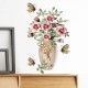 Sticker decorativ, Vaza cu flori, 67 cm, 812STK