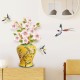Sticker decorativ, Vaza cu flori, 74 cm, 813STK