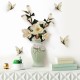 Sticker decorativ, Vaza cu flori, 75 cm, 815STK