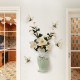 Sticker decorativ, Vaza cu flori, 75 cm, 815STK