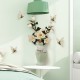 Sticker decorativ, Vaza cu flori, 75 cm, 815STK