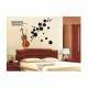 Sticker decorativ, Vioara, 75 cm, 809STK