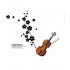 Sticker decorativ, Vioara, 75 cm, 809STK