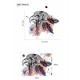 Sticker decorativ, Vultur, 72.5 cm, 717STK