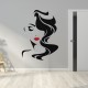 Sticker decorativ, Woman, 62 cm, 807STK
