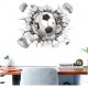 Sticker decorativ cu Fotbal, 60 cm, 1124STK