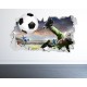 Sticker decorativ cu Fotbal, 85 cm, 1126STK Sticker decorativ cu Fotbal, 85 cm, 1126STK